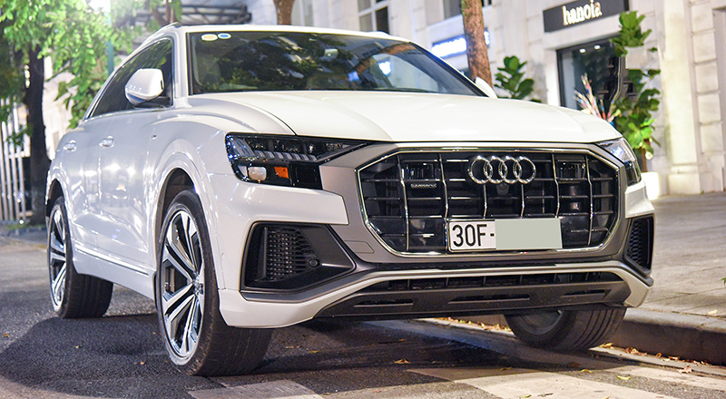 Audi Q8 đầu tiên về Việt Nam biển Hà Nội có giá 6,1 tỷ đồng
