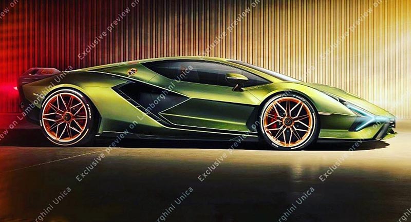 Siêu xe triệu đô Lamborghini Sain lộ  “Hình ảnh” trước ngày ra mắt