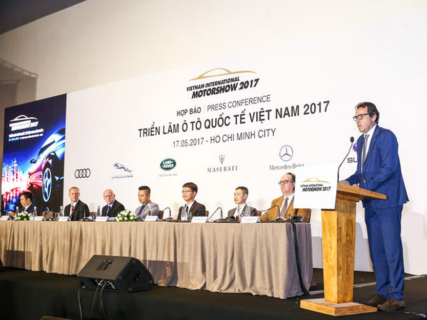 Triển lãm VIMS 2017 tại TPHCM sẽ có sự góp mặt của 9 hãng xe hơi